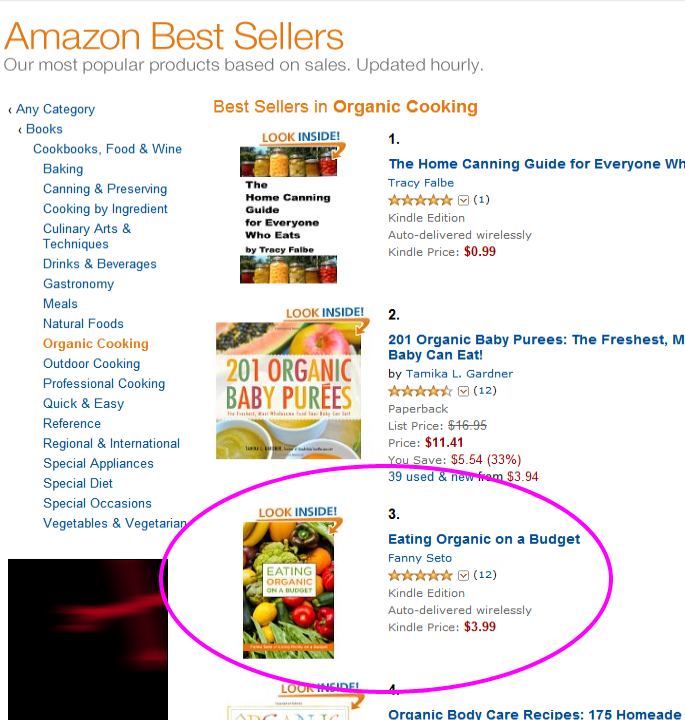 Amazon Best Sellers best Organic Cooking Paid