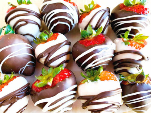 Instant Pot Chocolate Covered Strawberries