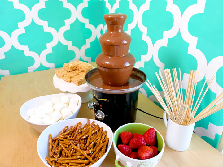 Chocolate Candy Melting Pot Electric Chocolate Fountain Fondue