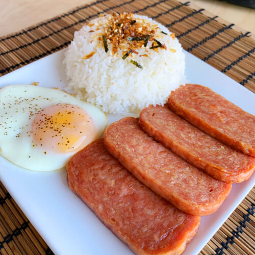 How to Cut Spam with Spam Slicer Ham Egg Fried Rice