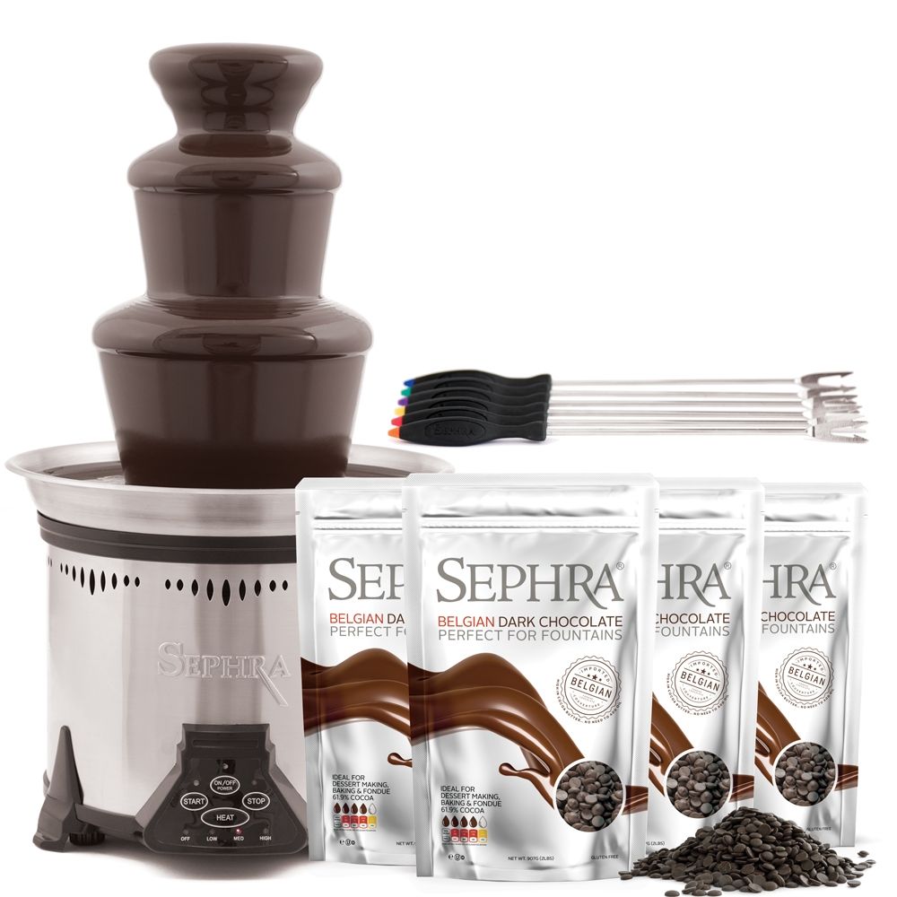 19" Sephra Chocolate Fountain + Chocolate (up to 50 people)