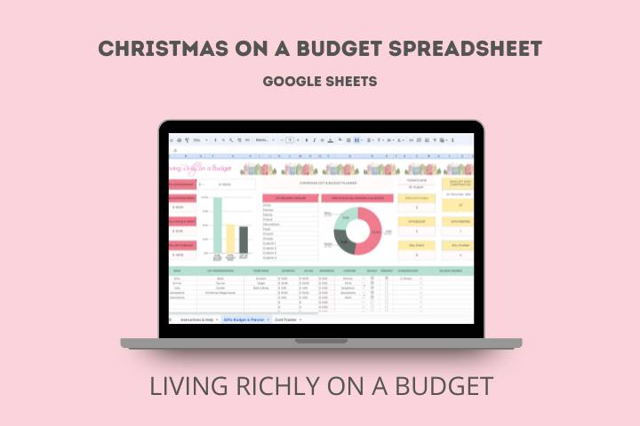 Christmas on a Budget Google Sheets