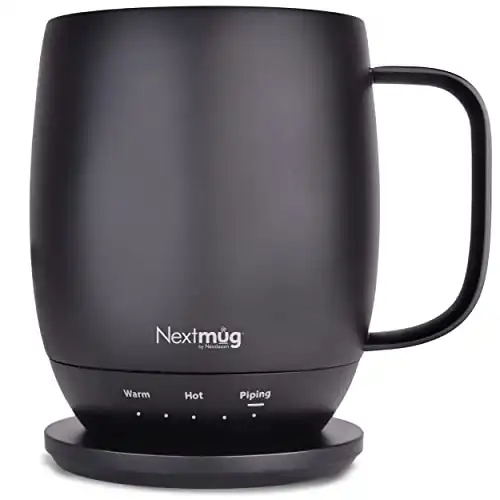 Nextmug - Temperature-Controlled, Self-Heating Coffee Mug