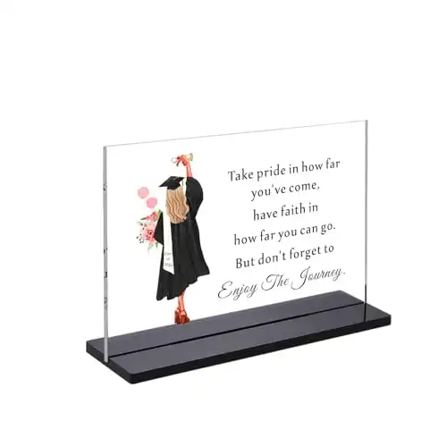 Graduation Glass Plaque