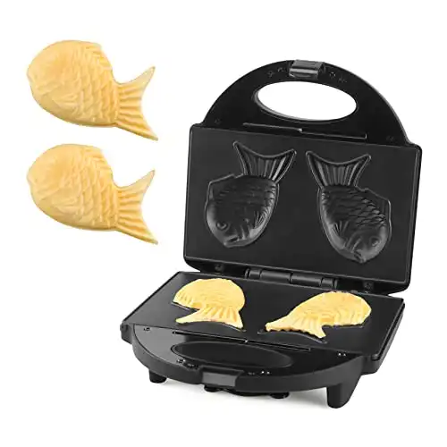 Taiyaki Fish Waffle Maker Machine