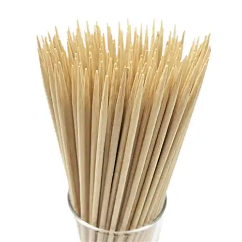 6" Natural Bamboo Skewers