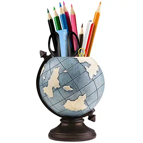 Globe Pen Pencil Holder