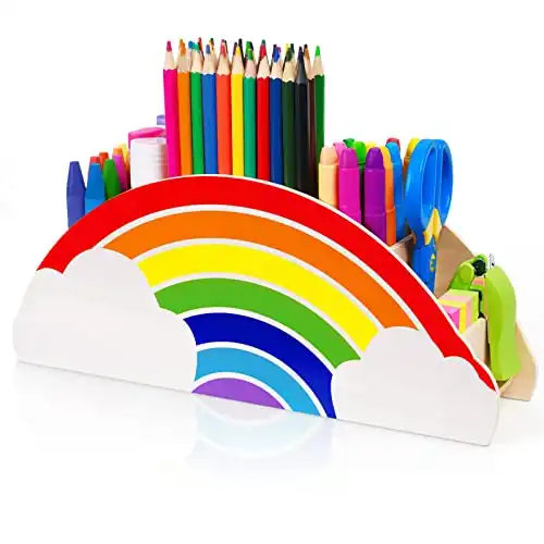 Rainbow Pen Holder & Pencil Holders