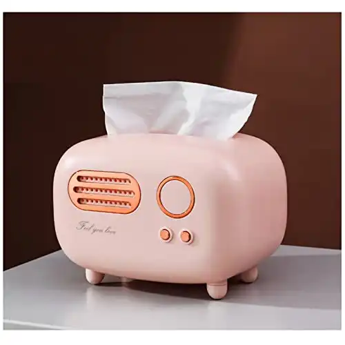 Retro Radio Shape Tissue Cover Box