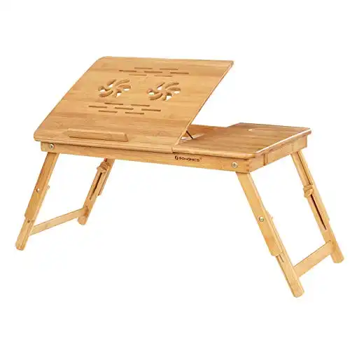 Bamboo Laptop Desk and Bed and Breakfast Table