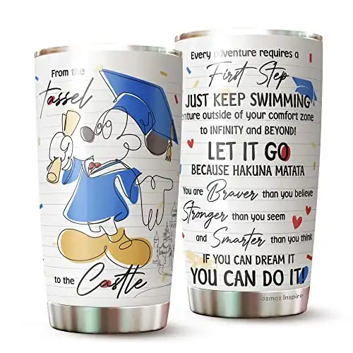 From The Tassel To The Castle Stainless Steel Tumbler