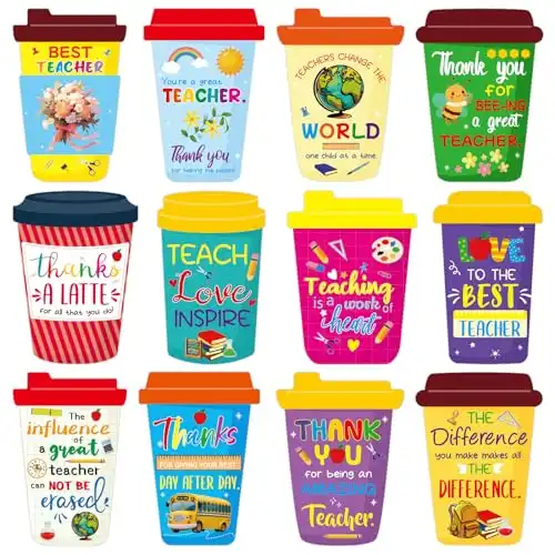 24Pack Teacher Appreciation Cards