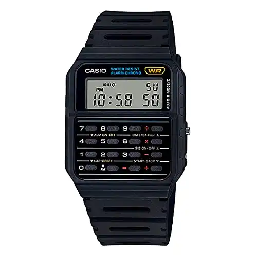 Casio Men's Vintage CA-53W-1CR Calculator Watch