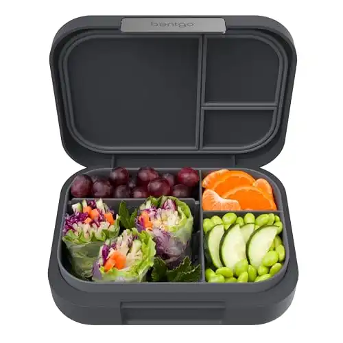 Microwaveable, Leak-Resistant Bento Lunch Box For Adults